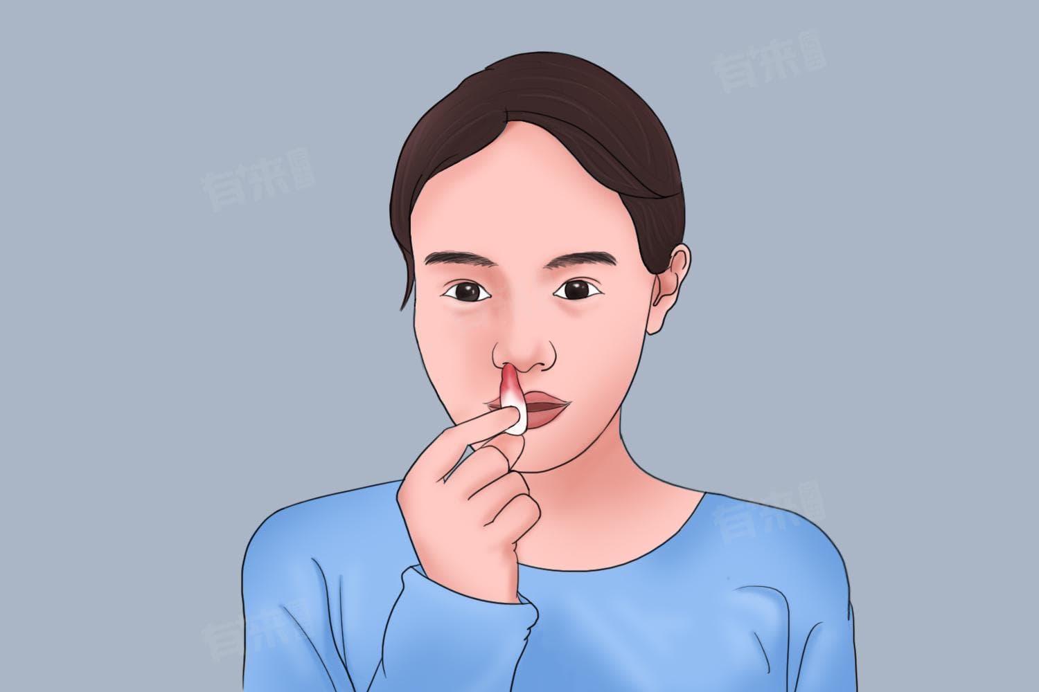 咳嗽流鼻血是怎么回事