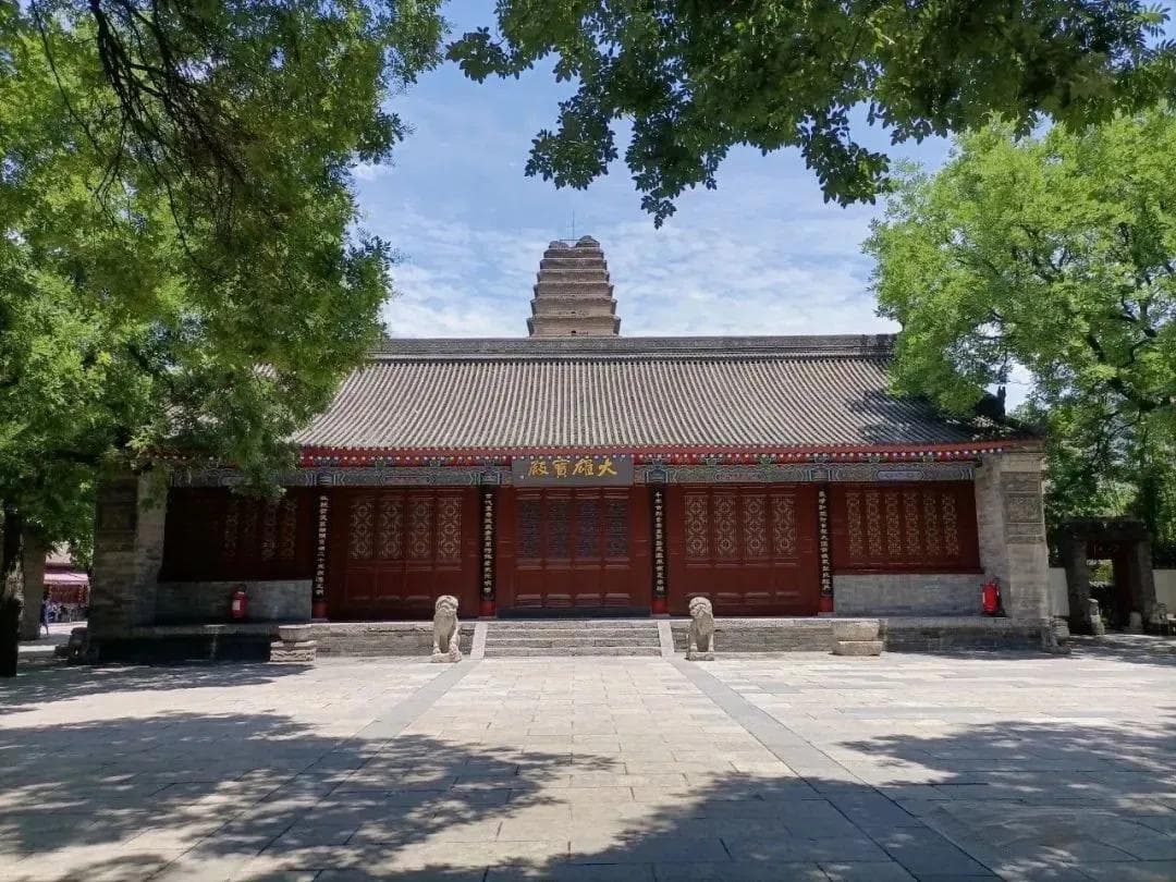 距今1300多年的荐福寺小雁塔：义净大师海上丝绸之路的见证者