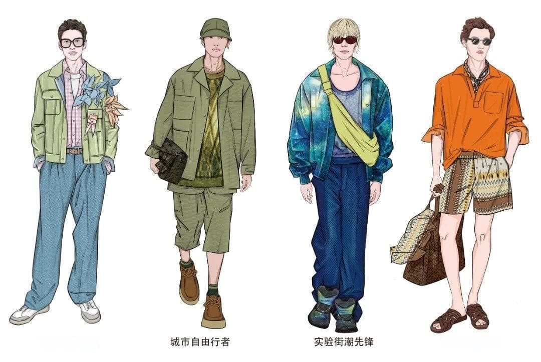 设计趋势｜男装打破常规！2025春夏男装设计趋势一览！