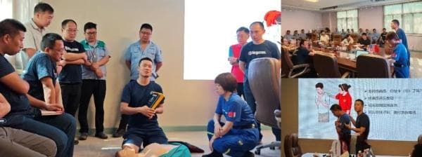 博格思众：3台新AED+专业培训，科学构建“黄金急救圈”