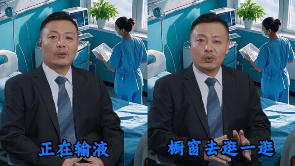 太黑了！AI 数字人坑惨老年人：“我正在医院输液呢”