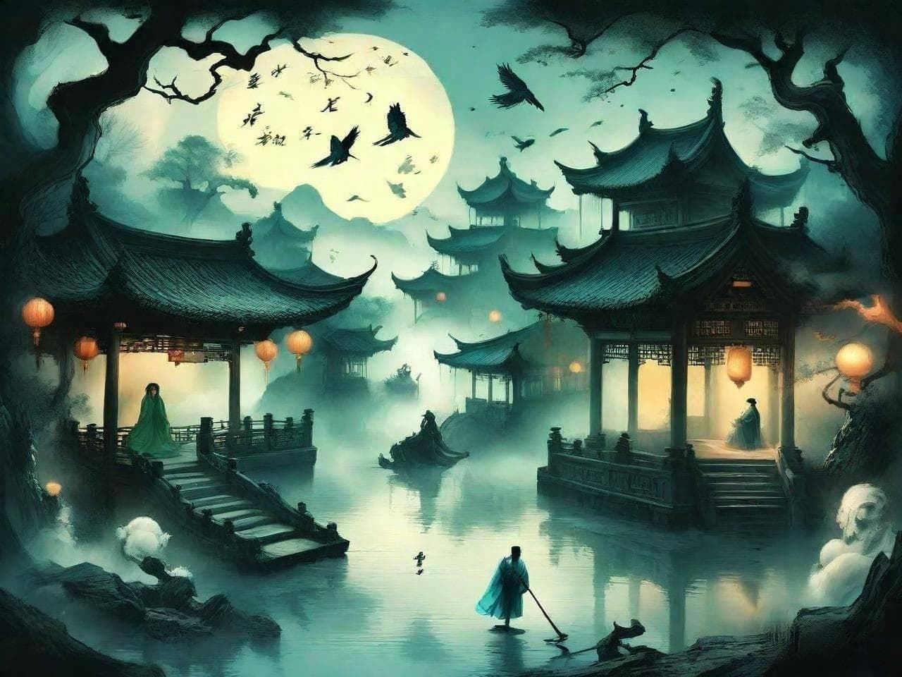 聊斋志异探秘：《野狗》篇——乱世惊魂与异兽奇谈的深邃画卷