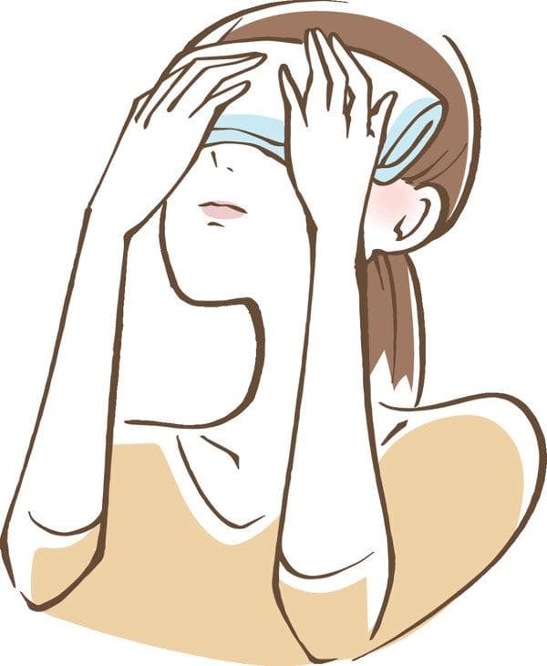 热敷后眼睛模糊正常吗？