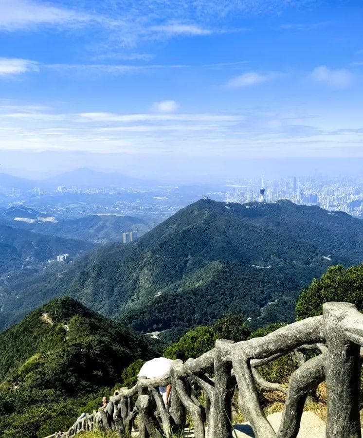 看绝美日落！快来get梧桐山登山攻略！