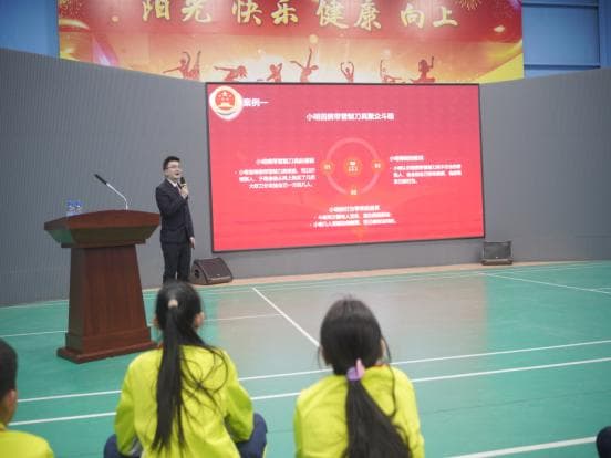 锦州义县：检警联合开展法治进校园活动 护航未成年人健康成长