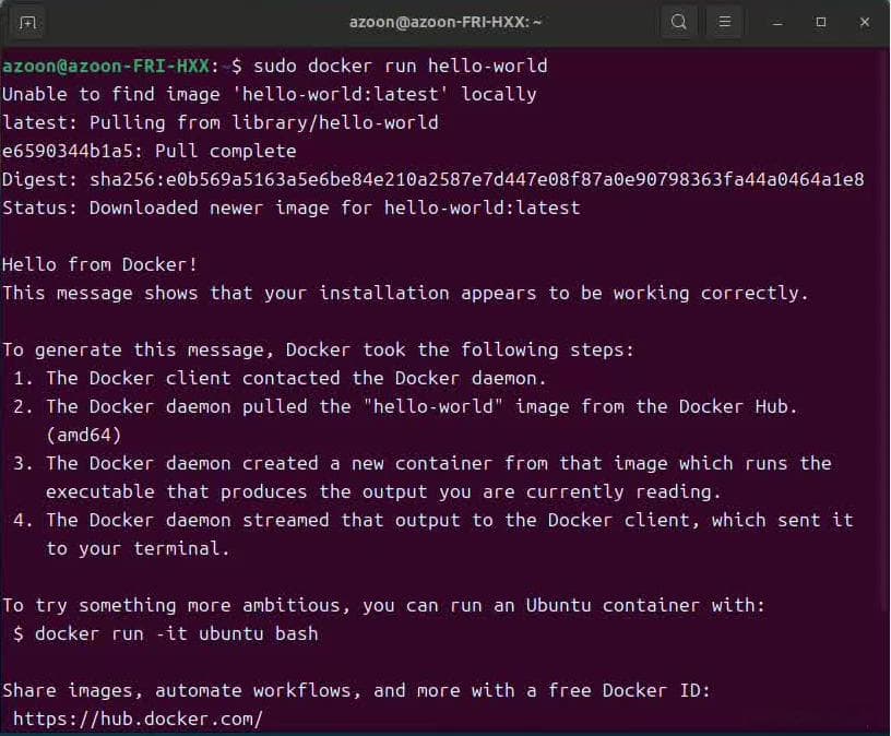 Ubuntu24.04无脑安装docker（含图例）