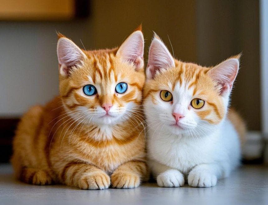 猫的眼睛有几种颜色？