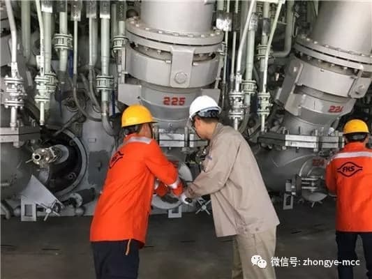 中冶集团越南台塑河静钢厂2号高炉点火投产