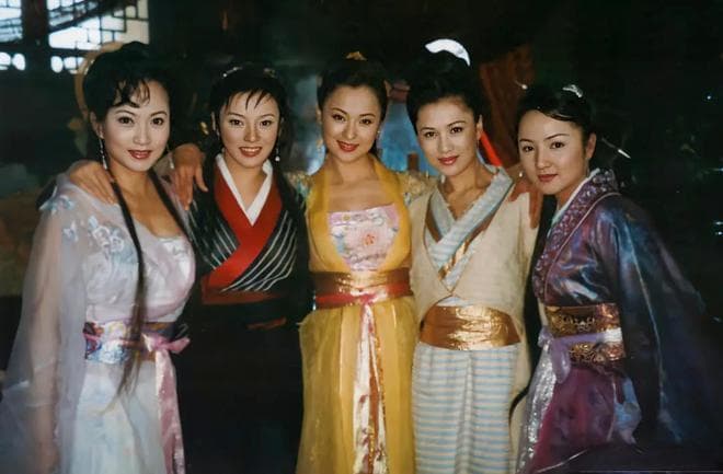 03版《天龙八部》段正淳红颜现状：王夫人发福，秦红棉颜垮认不出