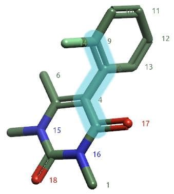 噁拉戈利（Elagolix）阻转异构体的QM扭转角分析