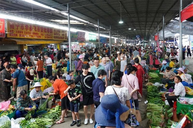 买鸡鸭还能领补贴！去南宁这个传统圩市赶圩好温馨