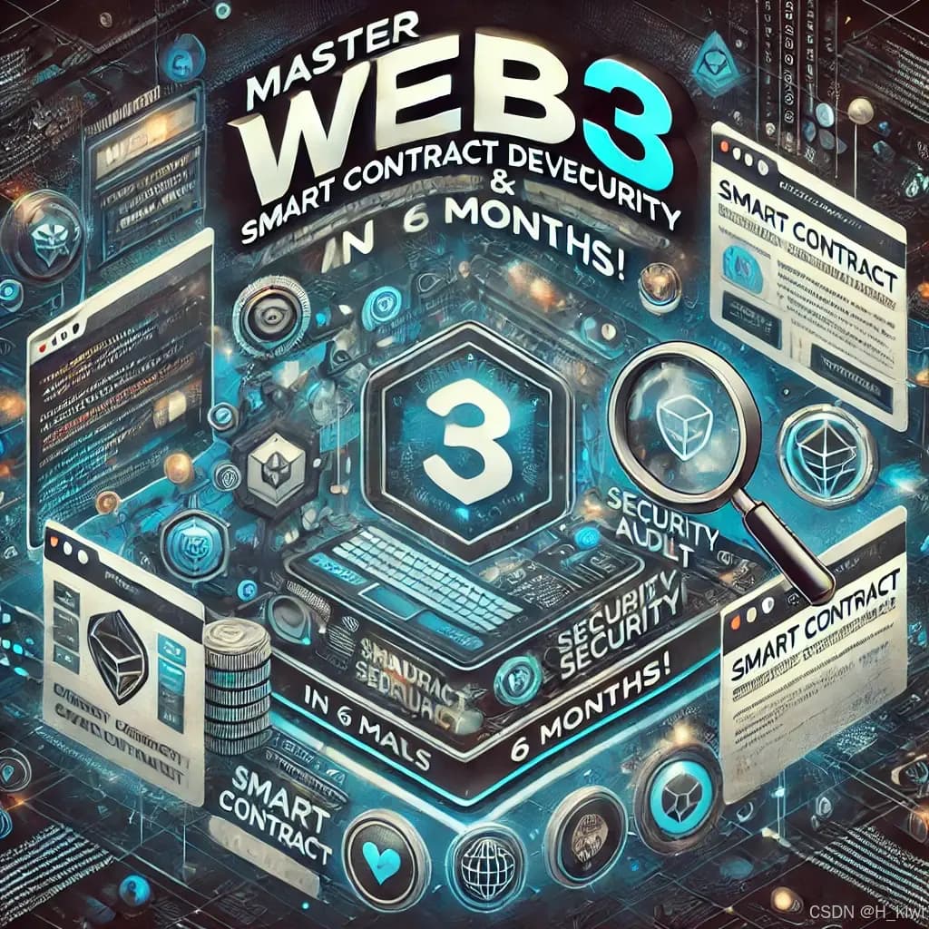 Web3开发与安全：6个月高效学习路径