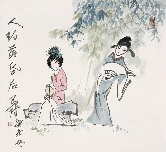 月上柳梢头，人约黄昏后。全诗词意思及赏析