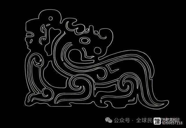 人龙形玉饰：西周时期的艺术瑰宝与文化象征