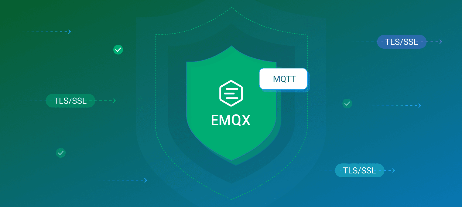 EMQX MQTT 服务器启用 SSL/TLS 安全连接，使用8883端口