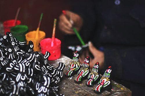 河南淮阳泥塑泥泥狗作品赏析