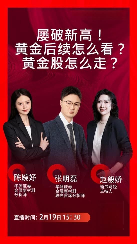 黄金投资风向标！华源证券张明磊解读美元利率与黄金价格的投资逻辑