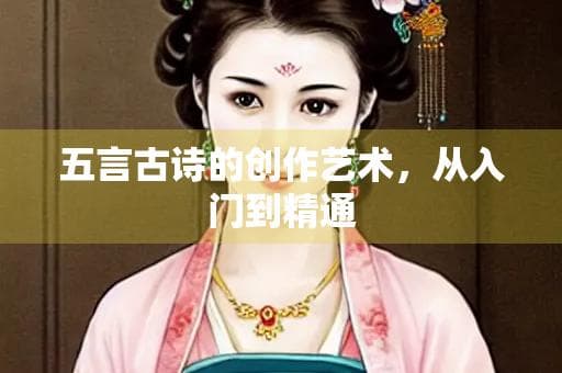 五言古诗的创作艺术，从入门到精通