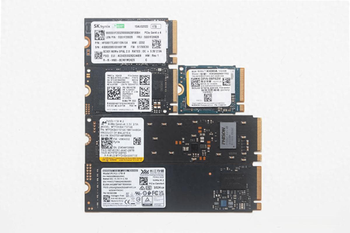 商用消费级卷起来：5款OEM SSD横评