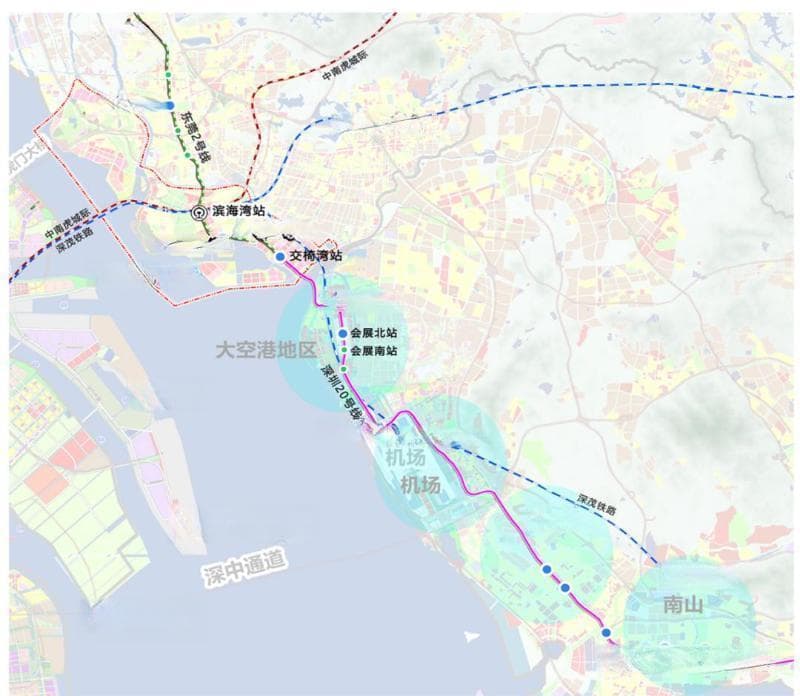 时速120公里，深圳地铁20号线成全国首条全自动化线路