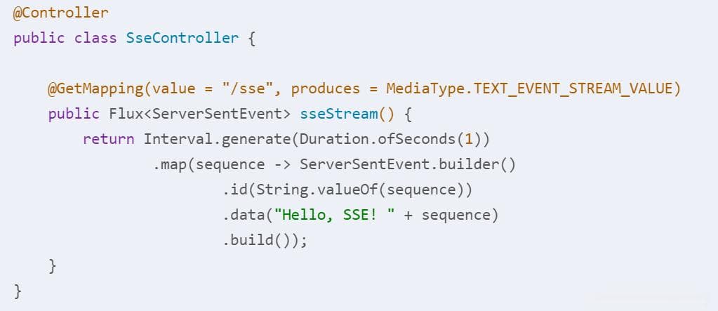 SSE(Server-Sent Events)功能介绍与使用方式
