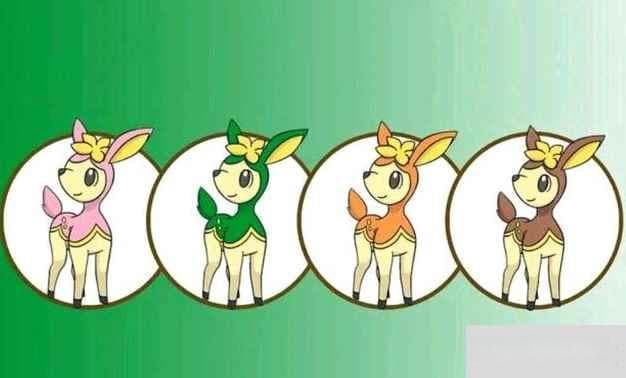《宝可梦：朱/紫》四季鹿图鉴