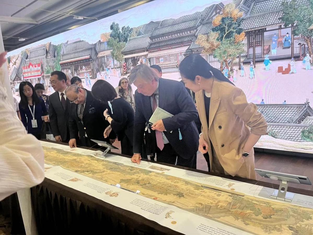 文化中国行｜在宋代的南京感受世界文化的共振  德基艺术博物馆《金陵图》亮相法国
