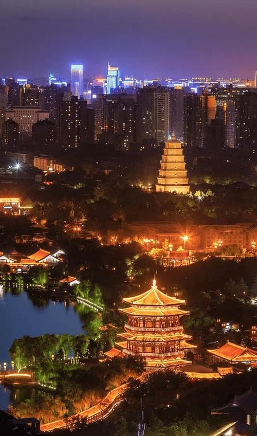 西安哪里可以看夜景？梦回长安：西安绝美夜景观赏指南!