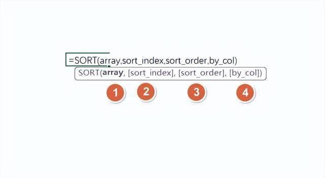 Excel一键自动实时排序 这个SORT公式太牛了!