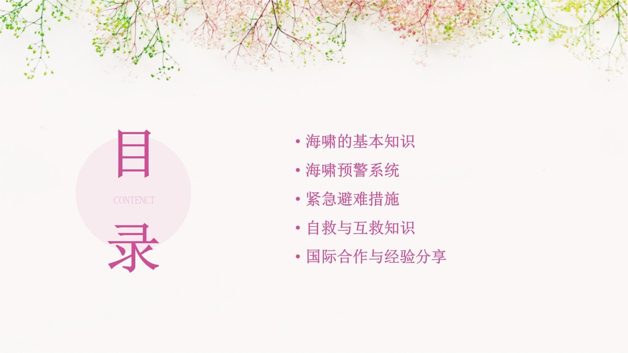 海啸的预警与紧急避难