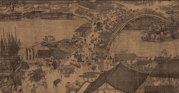 宋朝建筑——清明上河图中的建筑魅力