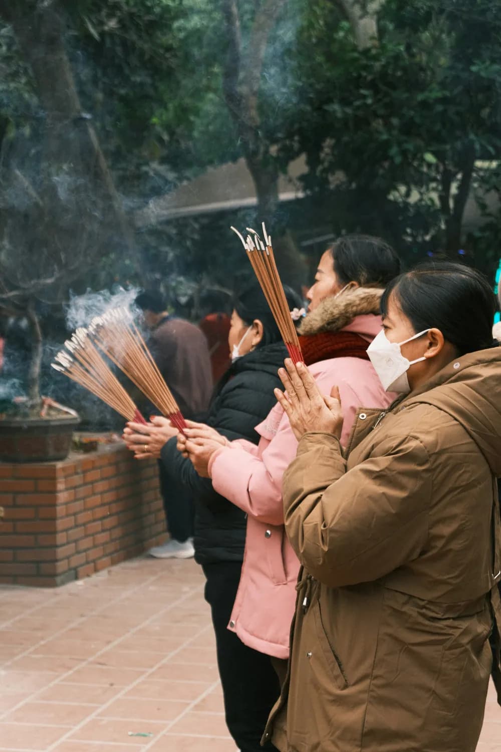 永兴寺五行祈福仪式：79位善信共祈新年吉祥