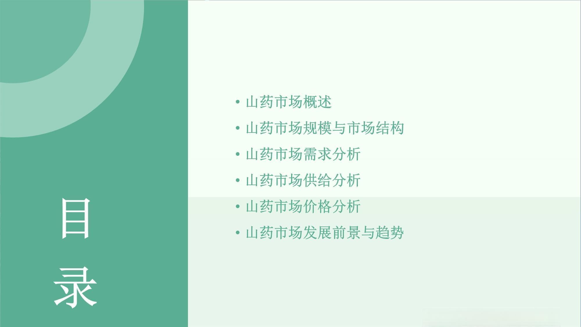 山药市场行业分析：从供需到价格的全面解析