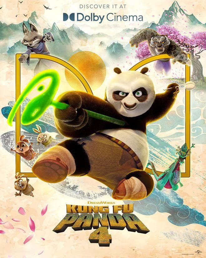 《功夫熊猫4》成都首映，黄渤杨幂蒋欣献声