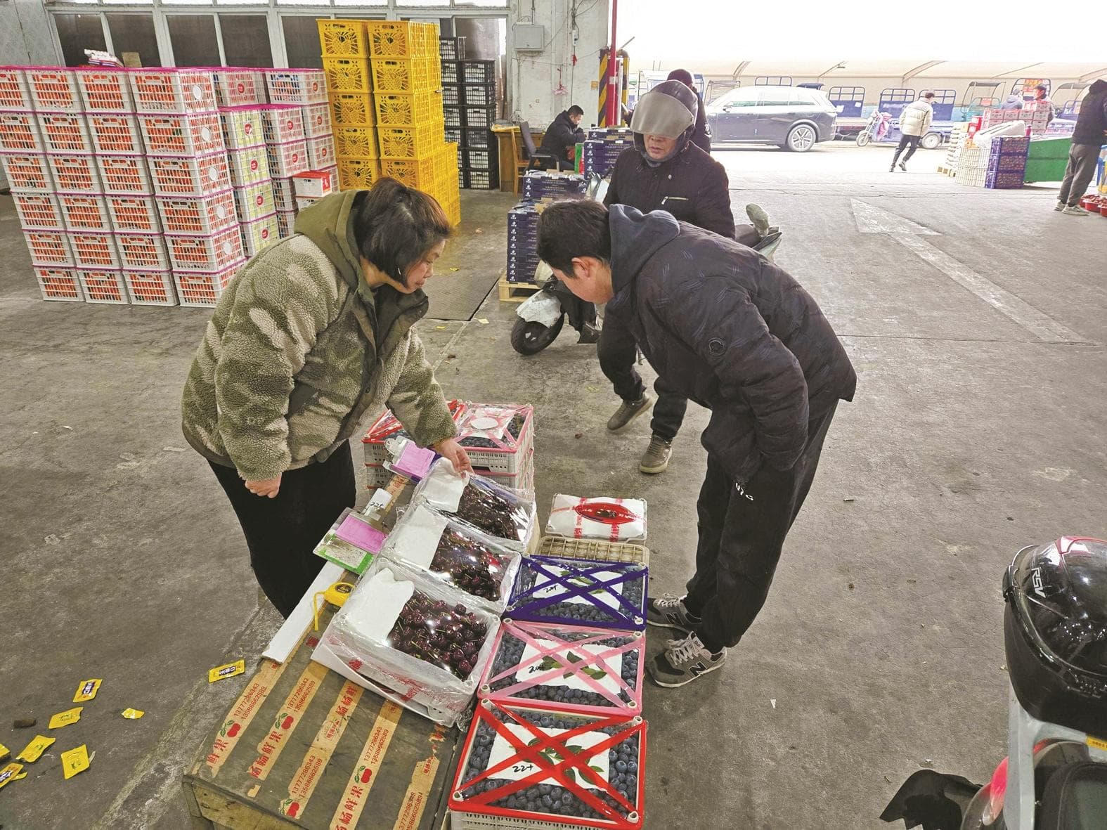 最贵的每公斤280元！大连美早樱桃在宁波上市