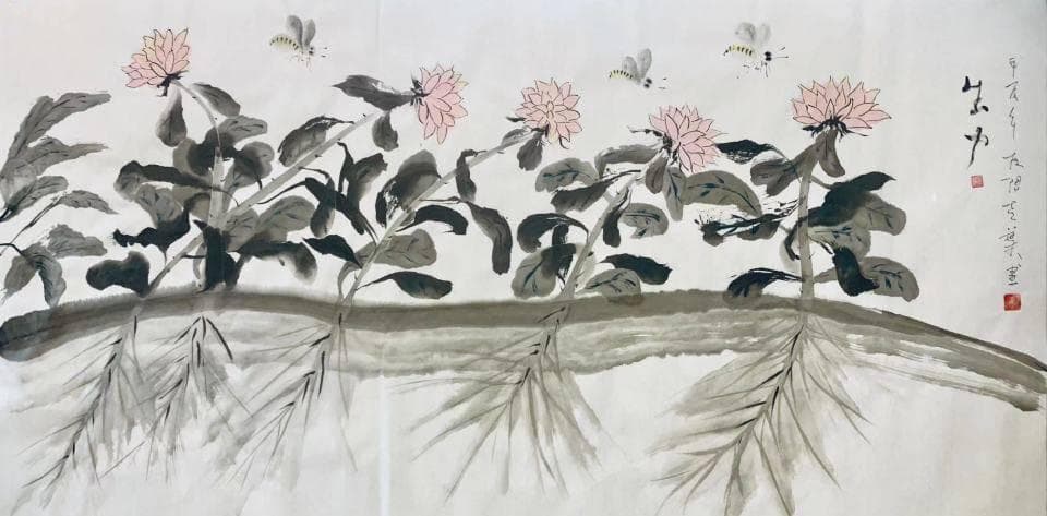 欧阳一叶《生力》：传统与现代交融的艺术对话