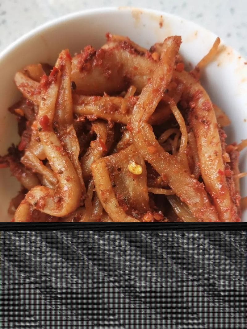 无量山特色美食腌萝卜干