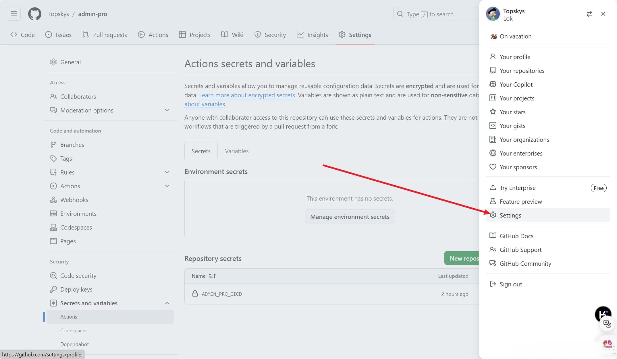 基于GitHub Actions实现前端CI/CD持续集成与部署