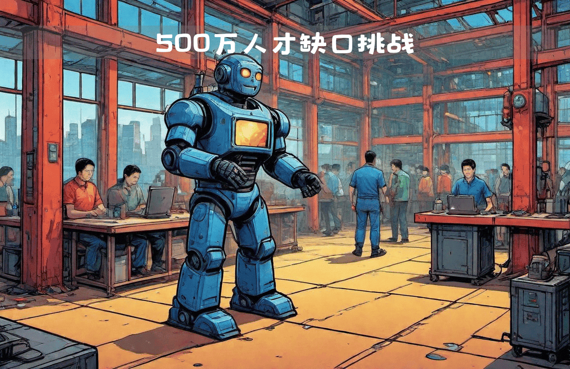 机器人工程技术人员缺口达500万！如何应对高门槛带来的挑战？