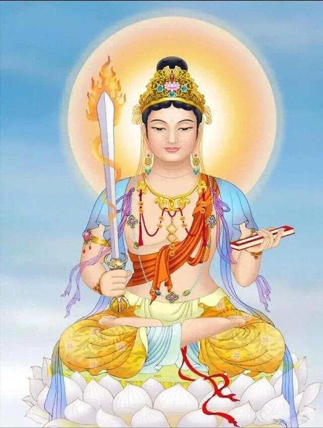 文殊菩萨法器寓意是什么？