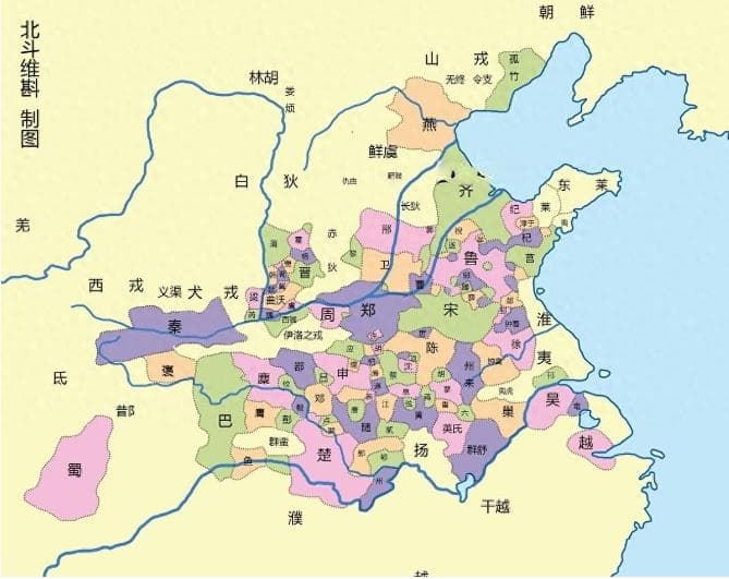 从大分裂走向大一统：通过地图了解春秋战国550年的战争