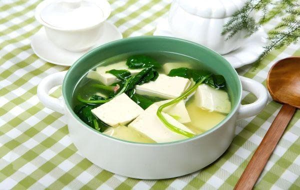 菠菜豆腐汤