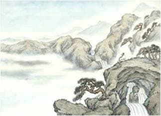 “行到水穷处,坐看云起时。”--王维《终南别业》翻译赏析