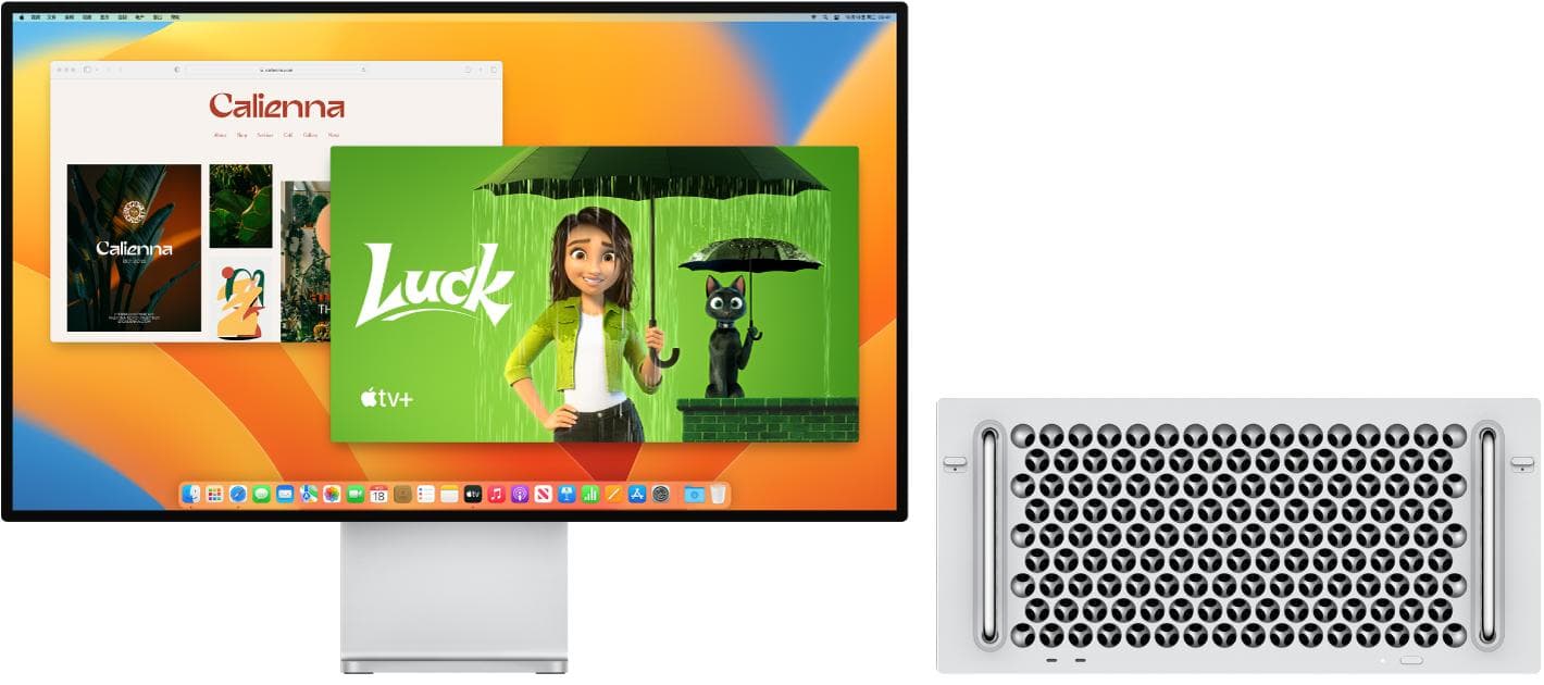 将显示器连接到 Mac Pro