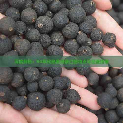 深度解析：80年代熟普洱茶口感特点与品鉴指南