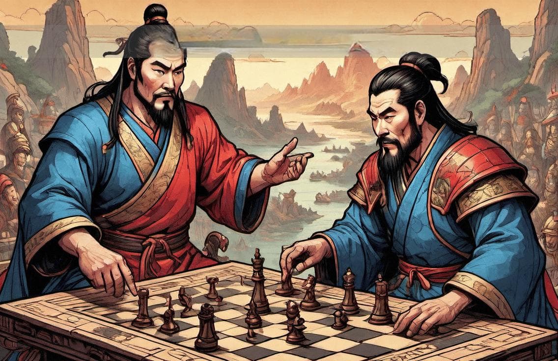 《棋局再现：孙权VS曹公，一场跨越时空的围棋对决》
