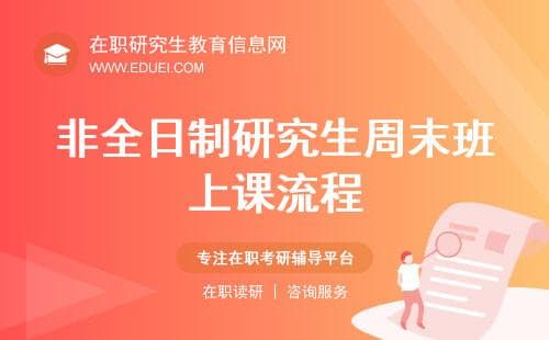 带你了解真实的非全日制研究生周末班上课流程