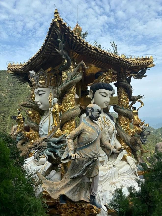 神秘奇观——白瀑古刹