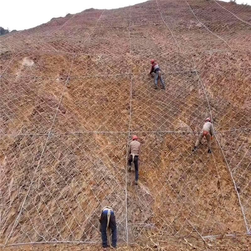 什么是边坡防护网主动防护网