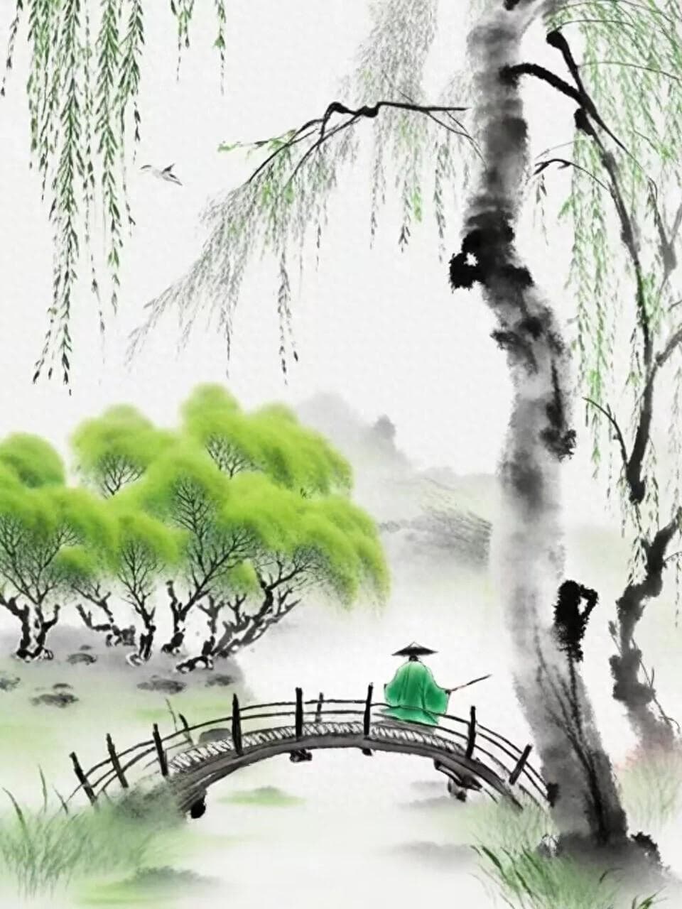 日落江湖白，潮来天地青，20句美景诗词，心灵放逐自然，驱散阴霾
